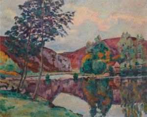 PAYSAGE DE LA CREUSE (A DOUBLE-SIDED WORK)