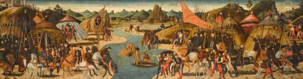 BATTLE ON THE BANKS OF A RIVER, PROBABLY THE BATTLE OF THE METAURUS (207 BCE) - view 1