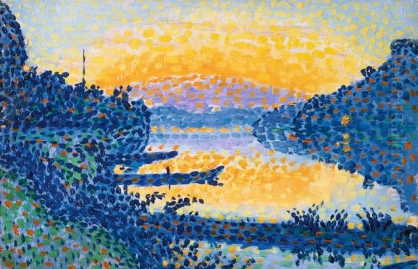 ETUDE POUR LA MEUSE, LE SOIR - view 1