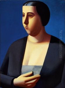 Portraet-af-Anny-Nissen-kunstnerens-soster Portraet-af-Anny-Nissen-kunstnerens-soster