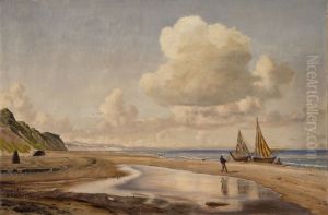 Fra stranden ved Kandestederne by Vilhelm Kyhn