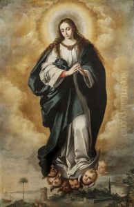 Inmaculada de San Vicente by Bartolome Esteban Murillo