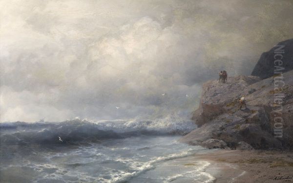A ship in peril - view 1