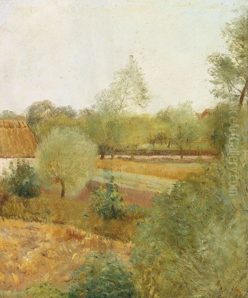 Regnvejr, Udsigt fra mit Vindue. - view 1