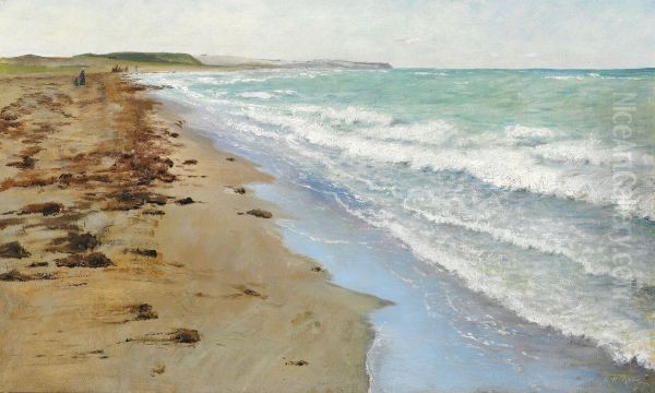 "Strandbillede fra Hellebaek" - view 1