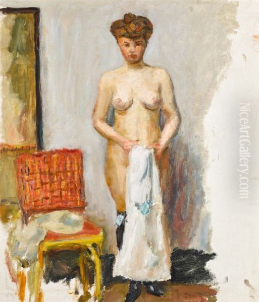 Nude, Red Chair - view 1