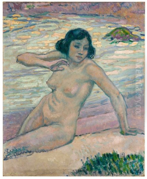 ETUDE POUR APRES LA BAIGNADE - ETUDE D'UN NU - view 1