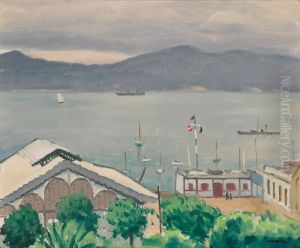 LE PORT DE VIGO, ESPAGNE by Albert Marquet