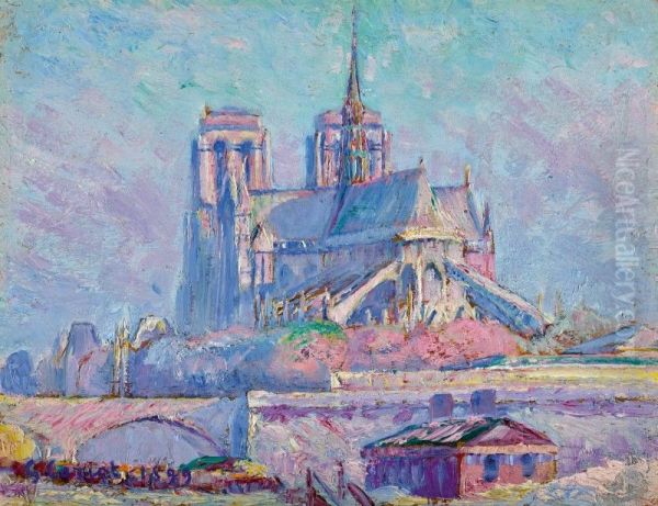 ETUDE DE NOTRE DAME PRISE DU PORT AUX VINS - view 1