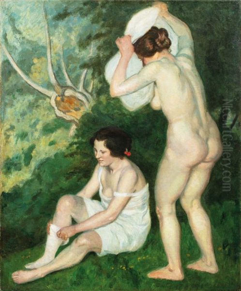 DEUX BAIGNEUSES - view 1