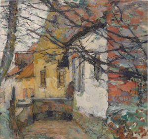 HOUSE IN BELGIUM by Joseph Morris Raphael