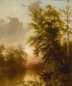 Summer Afternoon on the Delaware by Arthur Parton
