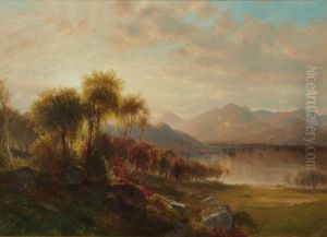 FRANCONIA MOUNTAINS, NEW HAMPSHIRE by Samuel Colman