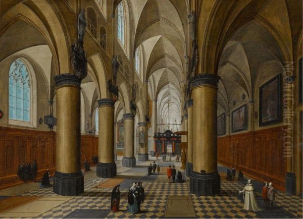 A CHURCH INTERIOR - view 1