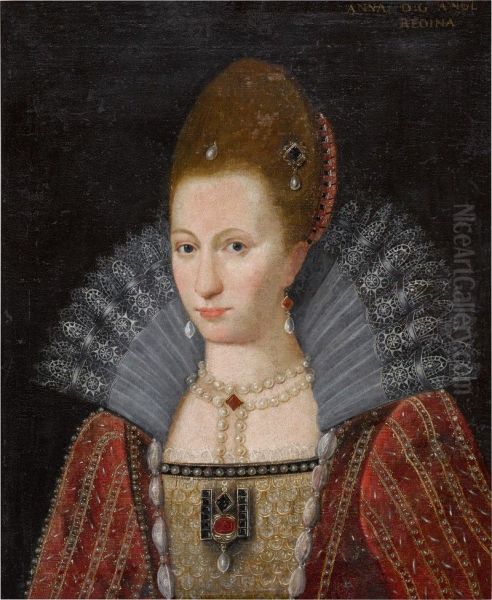 PORTRAIT OF ANNE OF DENMARK (1574-1619) - view 1