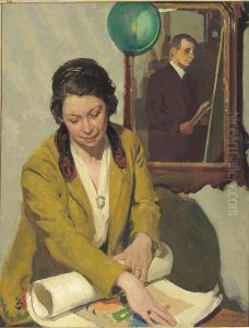 The artist's model by Herbert Ashwin Budd