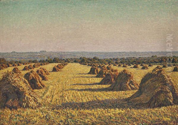 Paysage de moisson - view 1