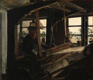 Interior from Hanehoved Huse, a small fishing village in the parish of Melby