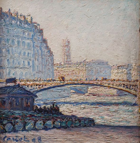 Bridge over the Seine - view 1
