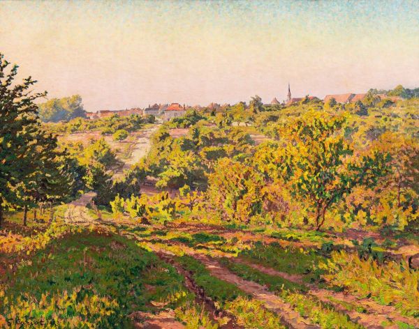 Paysage au clocher - view 1