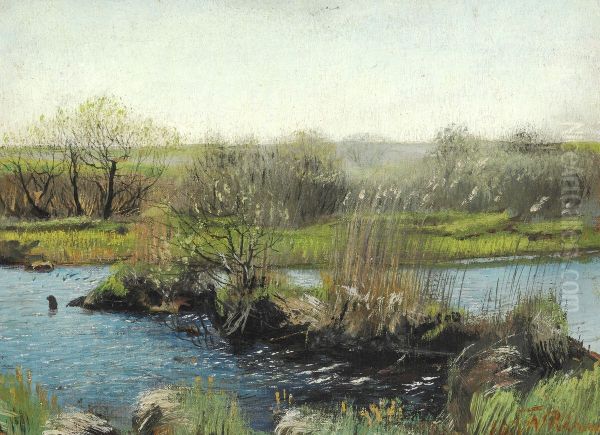 "Marsh near Hedehusene" - view 1