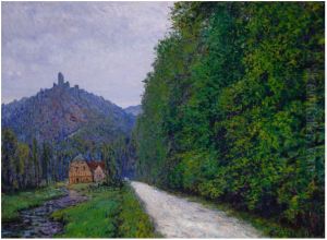CHEMIN LE SOIR, PRES DE WIESBADEN
