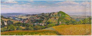 PAYSAGE DE RHENANIE by Gustave Cariot