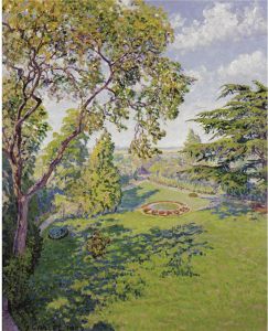 LE PARC EN ETE by Gustave Cariot