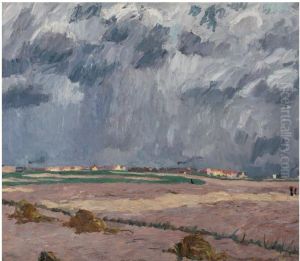 BLICK AUF LANKWITZ UND MARIENFELDE OR FRUHLING BEI SUDENDE