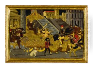 Triumph of Julius Caesar by Apollonio di Giovanni
