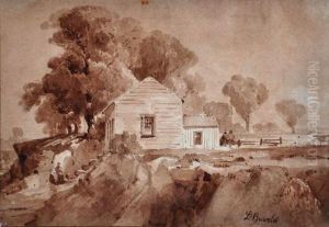 The Artistis Home by Abraham Louis Buvelot