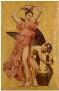 Erato by Lord Frederick Leighton