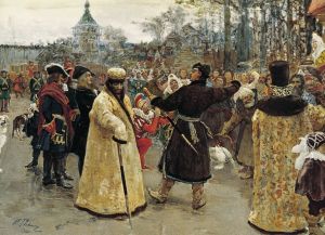 Arrival of the tsarsPeter IandIvan V