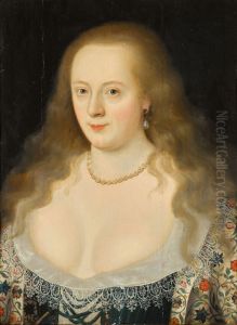 Portrait of Frances Howard, Countess of Hertford by Marcus Gheeraerts the Younger