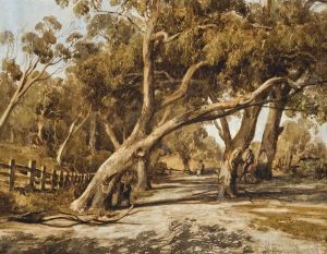 Country Road by Abraham Louis Buvelot