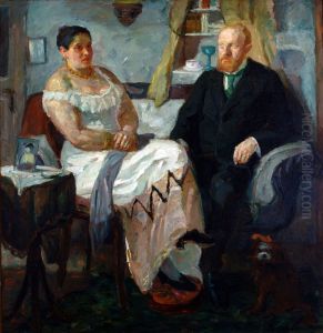 Das Liebespaar by Max Beckmann