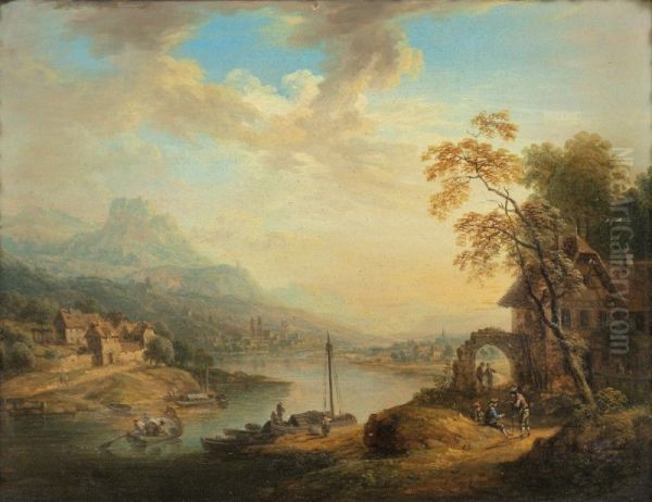 RIVER LANDSCAPE - view 1
