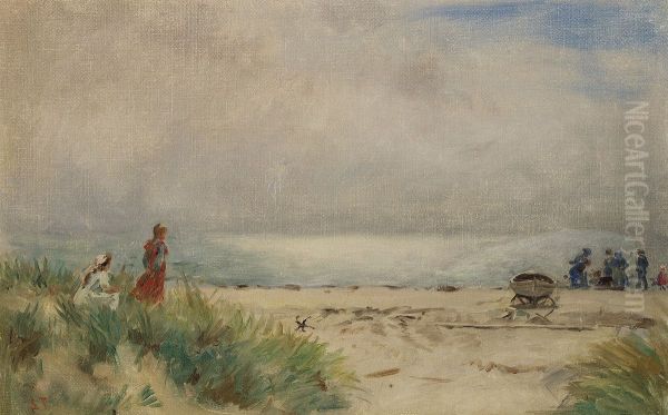 To smapiger i klitterne pa Skagen strand. - view 1