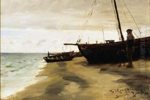 The Southern Beech of Skagen. June. by Peder Severin Kroyer