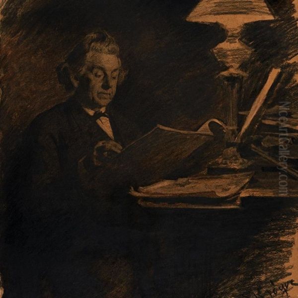Portrait of Niels W. Gade - view 1