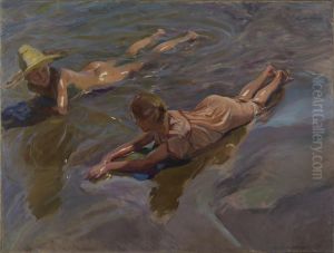 Sea Idyll by Joaquin Sorolla