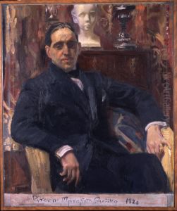 Doctor Gregorio Maranon y Posadillo by Joaquin Sorolla