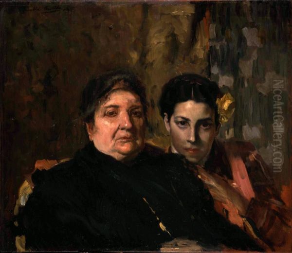 Maria and Her Grandmother - view 1