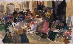 Market, Leon (Arcade) by Joaquin Sorolla