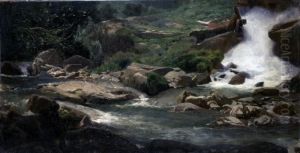 Landscape Study (Waterfall) Landscape Study (Waterfall)