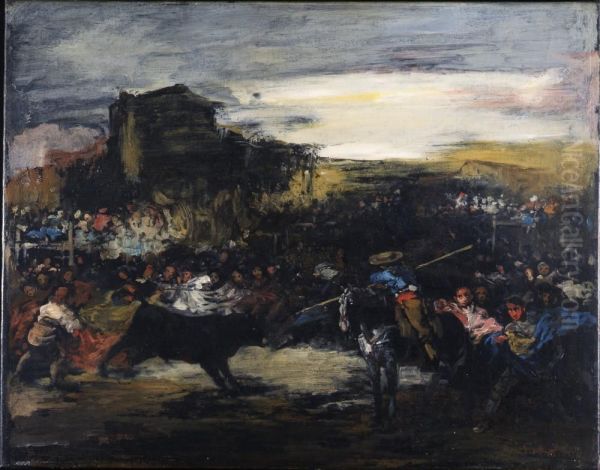 The Bullfight - view 1
