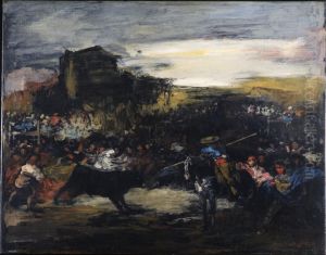 The Bullfight by Lucas Velazquez