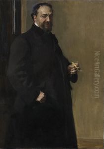 Vicente Blasco Ibanez by Joaquin Sorolla