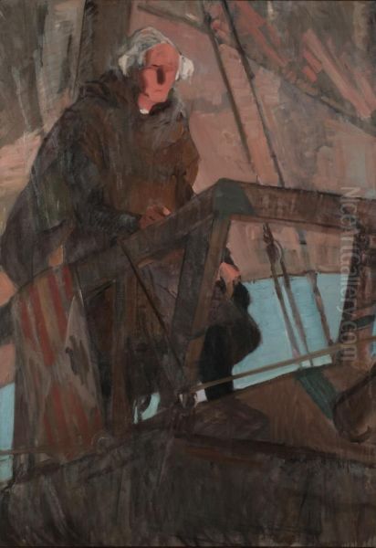 Columbus Leaving Palos (On the Poop Deck) - view 1