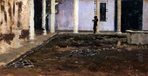 Raimundo de Madrazo y Garreta painting by Maria Fortuny Marsal